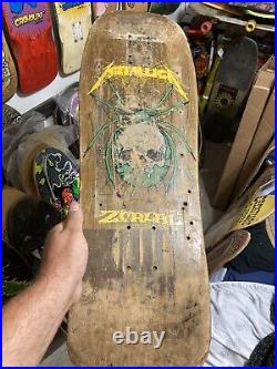 Old skateboard Nos Vintage Rare Og Zorlac