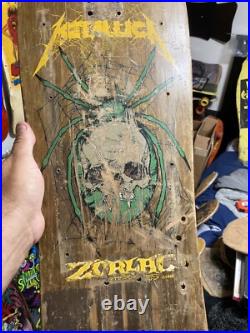 Old skateboard Nos Vintage Rare Og Zorlac