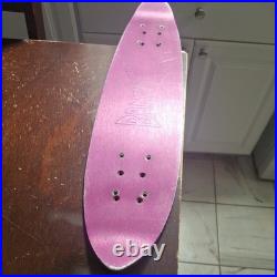 Original 1970s Vintage Banzai Purple Aluminum Skateboard Original 1970s Vintage Banzai Purple Aluminum Skateboard