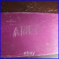 Original 1970s Vintage Banzai Purple Aluminum Skateboard