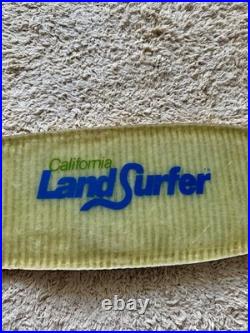 Original 1977 Variflex California Land Surfer fiberglass skatboard