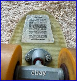 Original 1977 Variflex California Land Surfer fiberglass skatboard Original 1977 Variflex California Land Surfer fiberglass skatboard