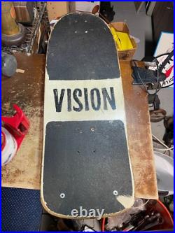 Original 1980's Vision Shredder 10 Concave Skateboard Deck Original 1980's Vision Shredder 10 Concave Skateboard Deck