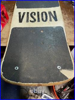 Original 1980's Vision Shredder 10 Concave Skateboard Deck Original 1980's Vision Shredder 10 Concave Skateboard Deck