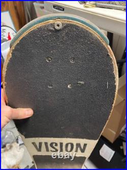 Original 1980's Vision Shredder 10 Concave Skateboard Deck Original 1980's Vision Shredder 10 Concave Skateboard Deck