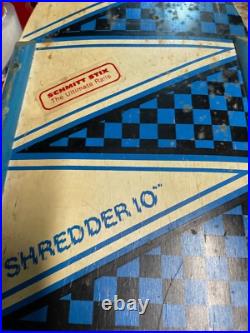 Original 1980's Vision Shredder 10 Concave Skateboard Deck Original 1980's Vision Shredder 10 Concave Skateboard Deck