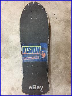 Original 1986 Mark Gonzales Vision Skateboard, as seen in Thrasher Magazine