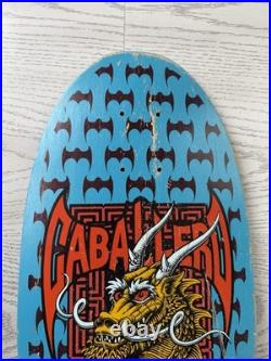 Original 1987 Powell Peralta Steve Caballero Dragon Skateboard Deck Blue