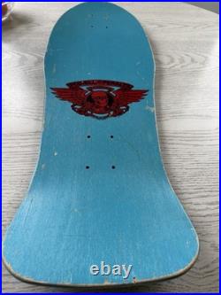 Original 1987 Powell Peralta Steve Caballero Dragon Skateboard Deck Blue