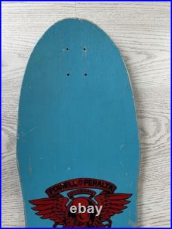 Original 1987 Powell Peralta Steve Caballero Dragon Skateboard Deck Blue