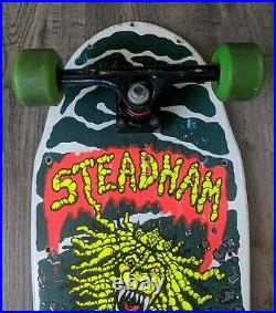 Original 1988 Steve Steadham SGI Pre Powell Peralta Skateboard NOT A REISSUE