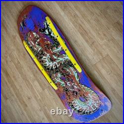 Original 1989 Jeff Kendall Snake Skateboard Deck Vintage OG Santa Cruz NOS