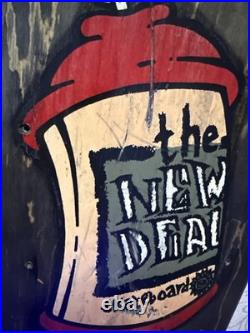 Original 1990 new deal skateboards hybrid prototype bumper board Deck NotReissue Original 1990 new deal skateboards hybrid prototype bumper board Deck NotReissue