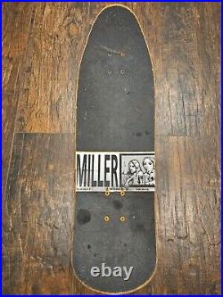 Original 1991 Planet Earth Chris Miller Skateboard Vintage