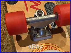 Original 70s Alva Skateboard Vintage Complete with OG Tracker, Kryp C-60 27x8