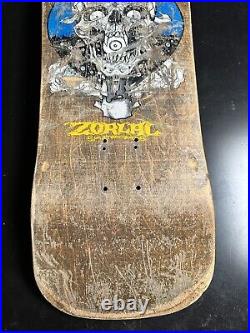 Original 80's 90's Zorlac Metallica Skateboard Deck OG Vintage School Skate Rare