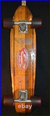 Original SIMS PURE JUICE COMPETITION SKATEBOARD c. Early 1970'S