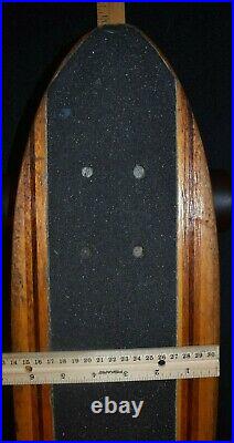 Original SIMS PURE JUICE COMPETITION SKATEBOARD c. Early 1970'S