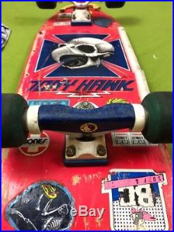 Original Vintage 1983 Tony Hawk Complete Powell Peralta Skateboard