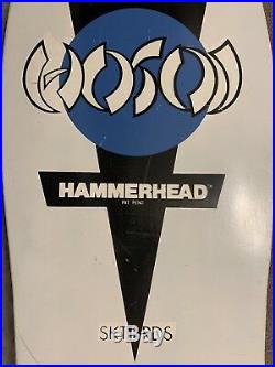 Original Vintage NOS 80s Christian HOSOI HammerHead Skateboard Deck RARE