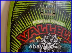 POWELL PERALTA MIKE VALLELY 1988 SKATEBOARD vintage original POWELL PERALTA MIKE VALLELY 1988 SKATEBOARD vintage original