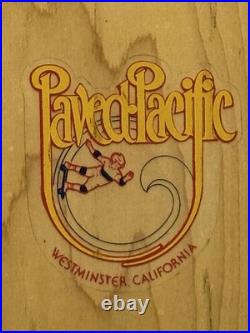 Paved Pacific NOS 70s Skatepark Oak Skateboard Dogtown Santa Cruz G&S Alva