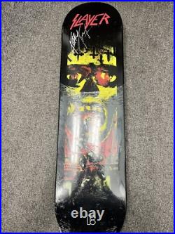 Plan B Danny Way Slayer Seasons In The Abyss Skateboard Deck Signed Kerry King