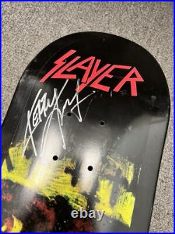 Plan B Danny Way Slayer Seasons In The Abyss Skateboard Deck Signed Kerry King