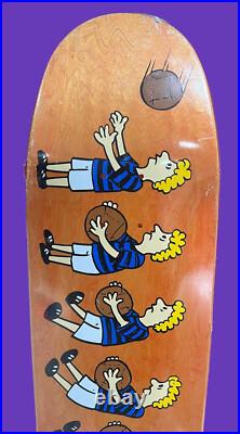 Polar Skate Co TEAM MODEL-BASKETBALL SKATEBOARD DECK 9.625 ORANGE COLOR WAY