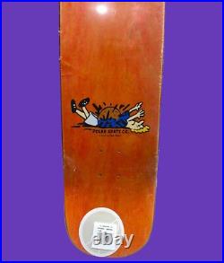 Polar Skate Co TEAM MODEL-BASKETBALL SKATEBOARD DECK 9.625 ORANGE COLOR WAY