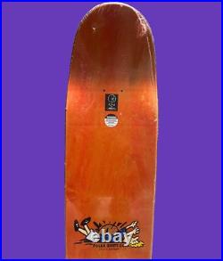 Polar Skate Co TEAM MODEL-BASKETBALL SKATEBOARD DECK 9.625 ORANGE COLOR WAY