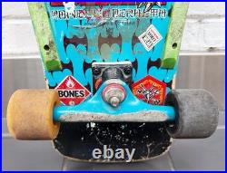 Powell Peralta 1987 Skateboard Steve Caballero Dragon & Bats Tracker Trucks Vtg