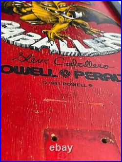 Powell Peralta Caballero Dragon NOT REISSUE! Old School skateboard RARE #20 MINT