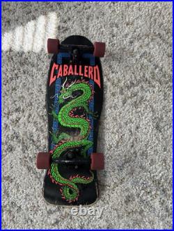 Powell Peralta Caballero Dragon complete skateboard ORIGINAL 80s Gullwing Bones