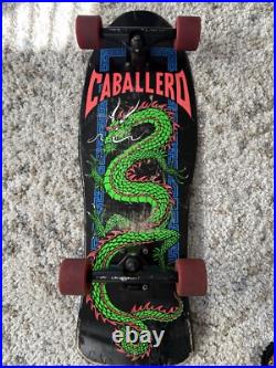 Powell Peralta Caballero Dragon complete skateboard ORIGINAL 80s Gullwing Bones