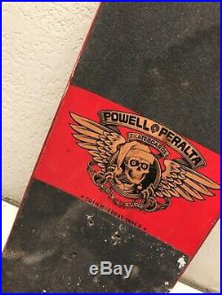 Powell Peralta Christmas Deck Skateboard Vtg Santa Cruz Vtg Thrasher 80s
