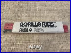 Powell Peralta NOS Gorilla Ribs ORIGINAL Vintage Skate Rails 14.5 RED RARE