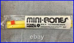 Powell Peralta NOS Mini Bones ORIGINAL Vintage Skate Rails 13 YELLOW Sealed Rib