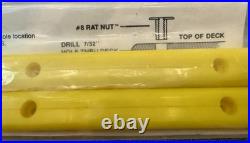 Powell Peralta NOS Mini Bones ORIGINAL Vintage Skate Rails 13 YELLOW Sealed Rib