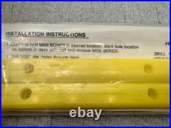 Powell Peralta NOS Mini Bones ORIGINAL Vintage Skate Rails 13 YELLOW Sealed Rib
