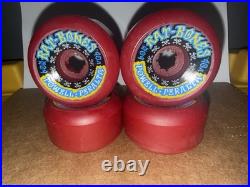 Powell Peralta NOS Red Rat Bones Vintage Skateboard Wheels 60/90A ORIGINAL