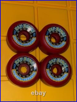 Powell Peralta NOS Red Rat Bones Vintage Skateboard Wheels 60/90A ORIGINAL