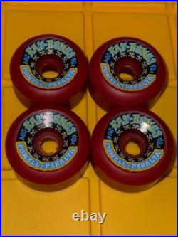 Powell Peralta NOS Red Rat Bones Vintage Skateboard Wheels 60/90A ORIGINAL