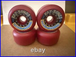 Powell Peralta NOS Red Rat Bones Vintage Skateboard Wheels 60/90A ORIGINAL