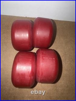 Powell Peralta NOS Red Rat Bones Vintage Skateboard Wheels 60/90A ORIGINAL