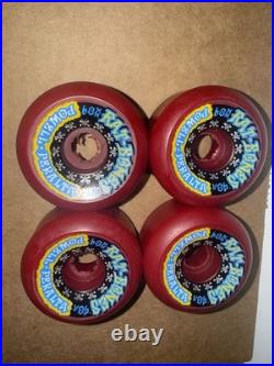 Powell Peralta NOS Red Rat Bones Vintage Skateboard Wheels 60/90A ORIGINAL