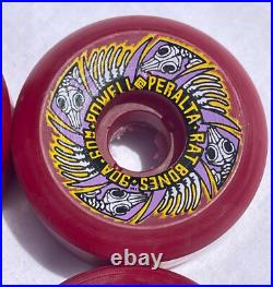 Powell Peralta Rat Bones NOS Original Vintage Skateboard Wheels 60mm 90A
