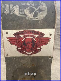 Powell Peralta Skateboard Lance Mountain Crest Vintage 1988
