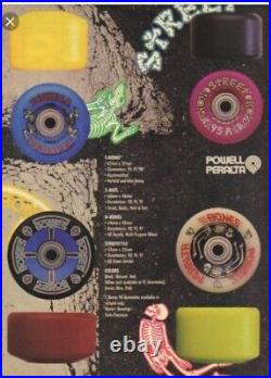 Powell Peralta Streetstyles Skateboard Wheels From 1988-89! NOS