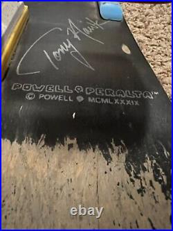Powell Peralta Tony Hawk. Street Hawk. Skateboard Deck From 1989 Tracker Trucks